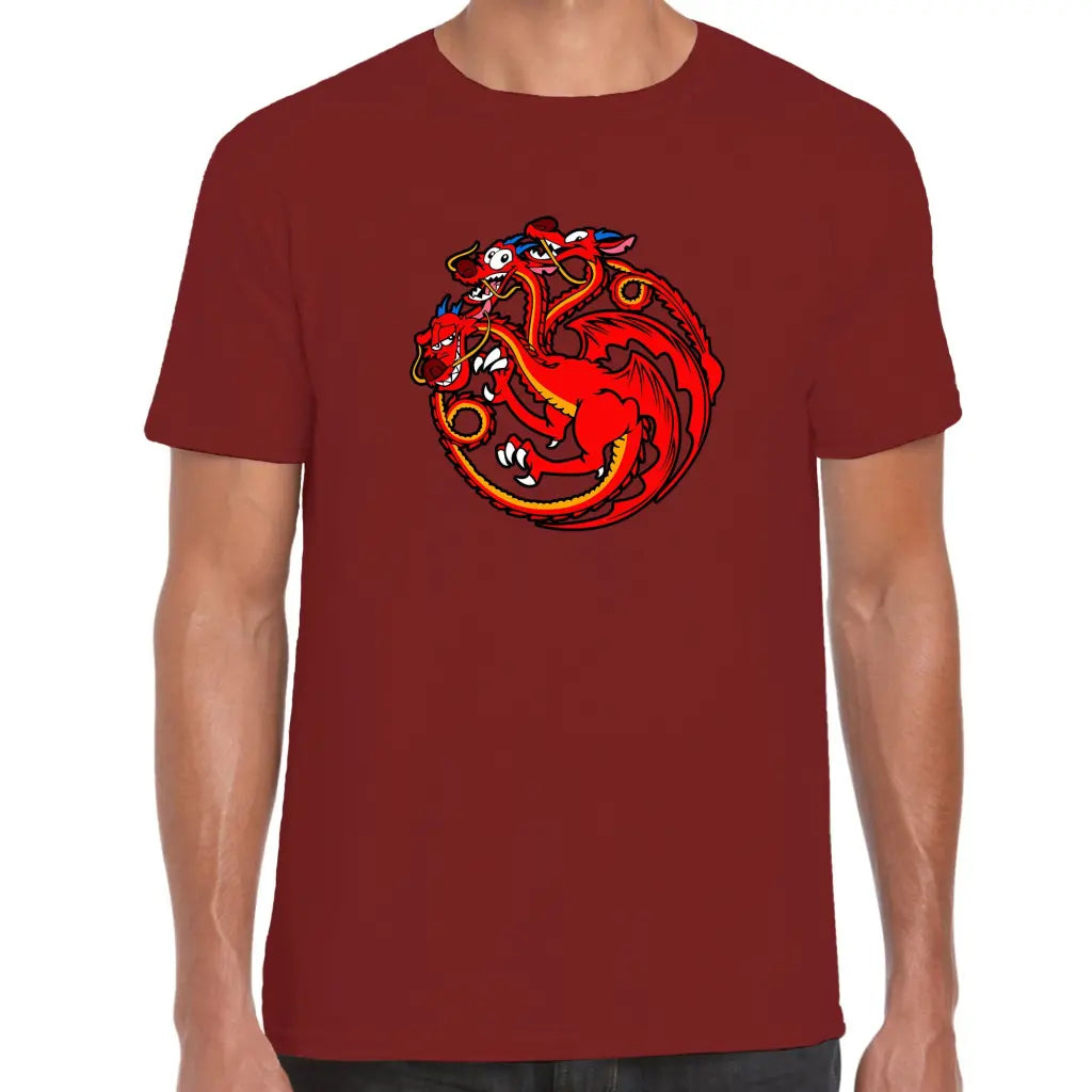 3 Head Dragon T-Shirt - Tshirtpark.com