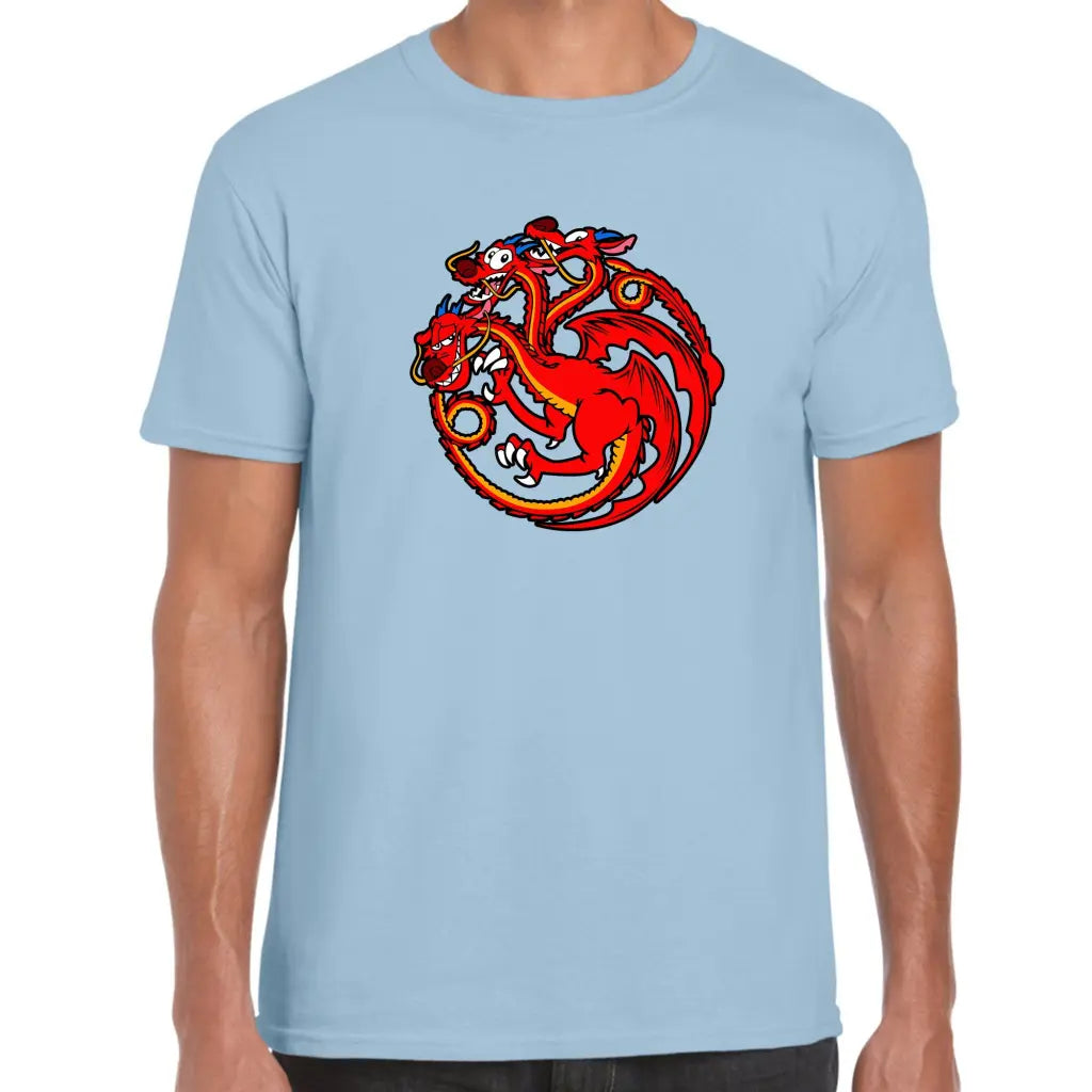 3 Head Dragon T-Shirt - Tshirtpark.com