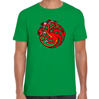 3 Head Dragon T-Shirt - Tshirtpark.com