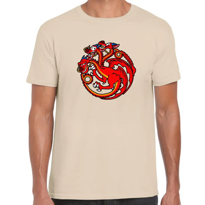 3 Head Dragon T-Shirt - Tshirtpark.com