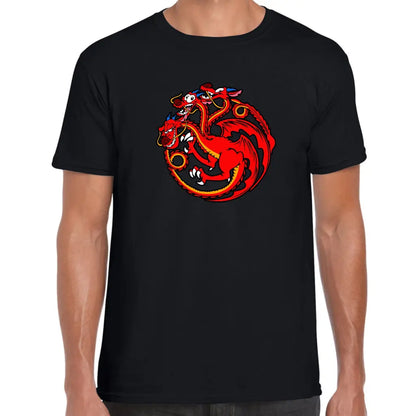 3 Head Dragon T-Shirt - Tshirtpark.com