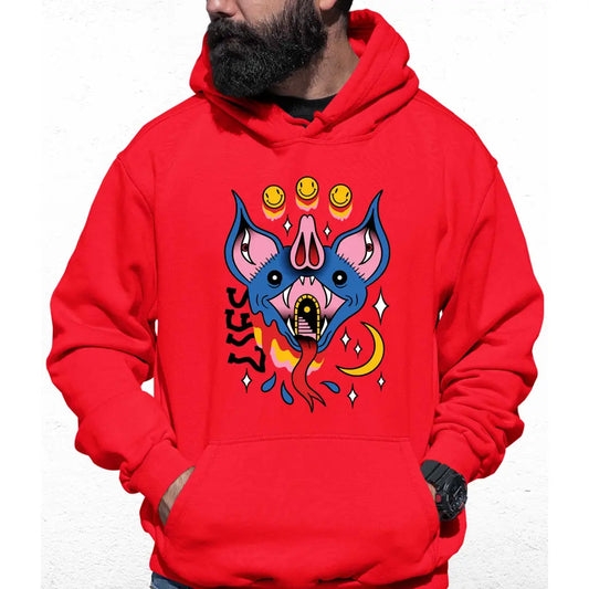 3 Smiley Colour Hoodie - Tshirtpark.com