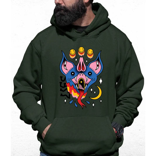 3 Smiley Colour Hoodie - Tshirtpark.com