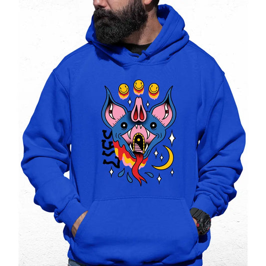 3 Smiley Colour Hoodie - Tshirtpark.com