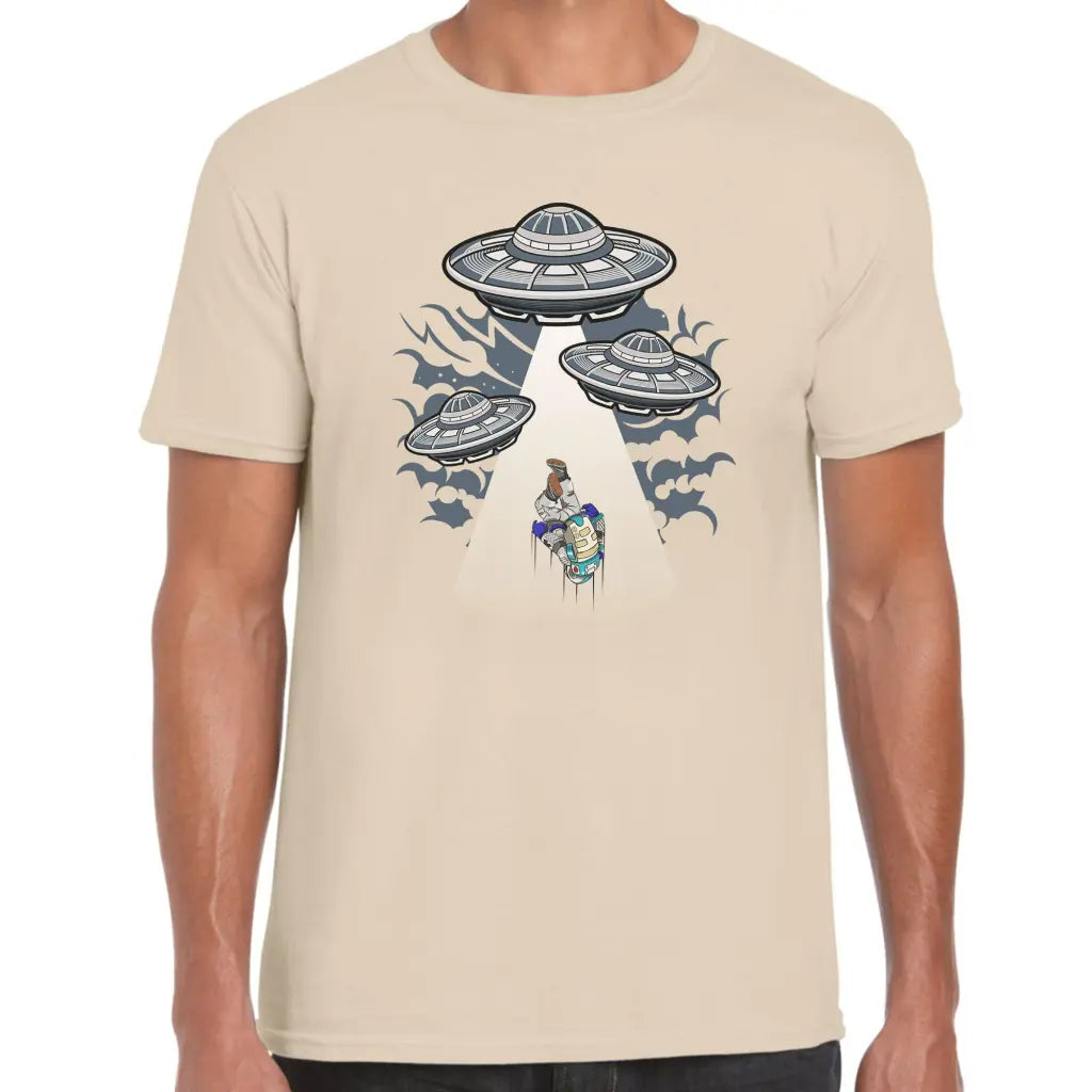 3 Ufo T-Shirt T-Shirt - Tshirtpark.com