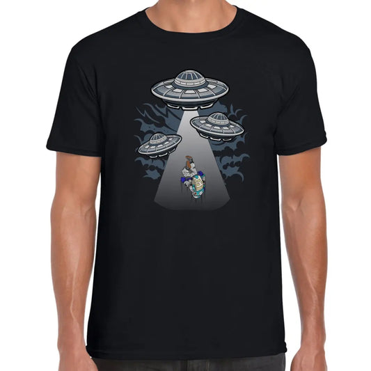 3 Ufo T-Shirt T-Shirt - Tshirtpark.com