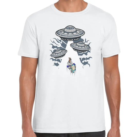 3 Ufo T-Shirt T-Shirt - Tshirtpark.com