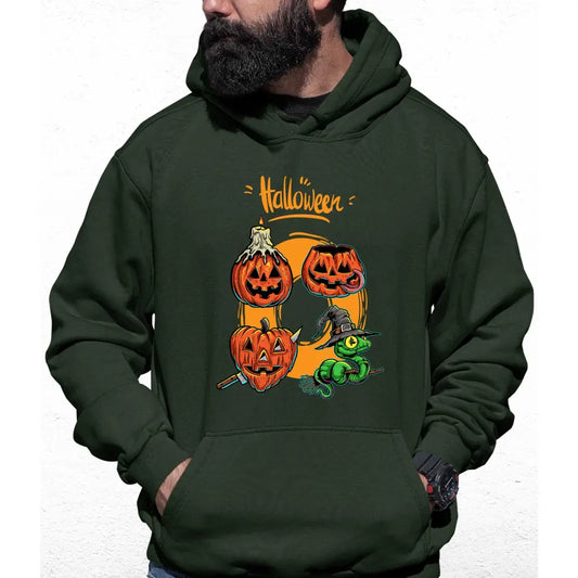 4 Pumpkins Colour Hoodie - Tshirtpark.com