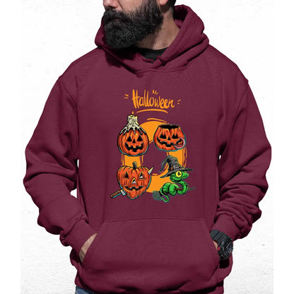 4 Pumpkins Colour Hoodie - Tshirtpark.com
