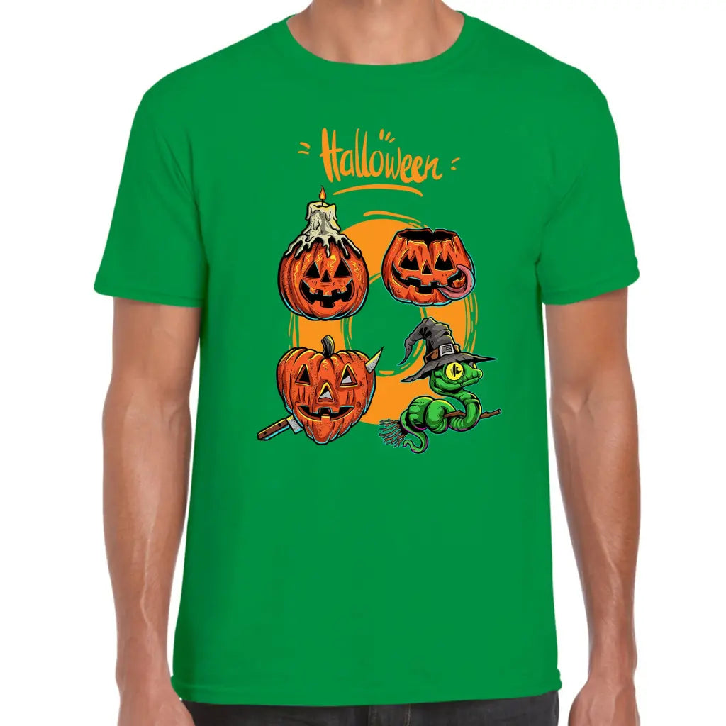 4 Pumpkins T-Shirt - Tshirtpark.com