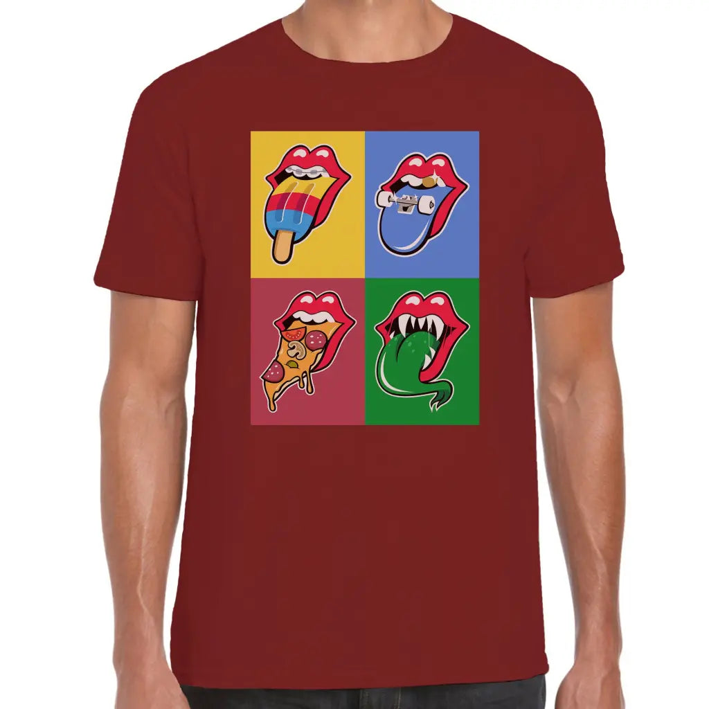 4 Tongues T-Shirt - Tshirtpark.com