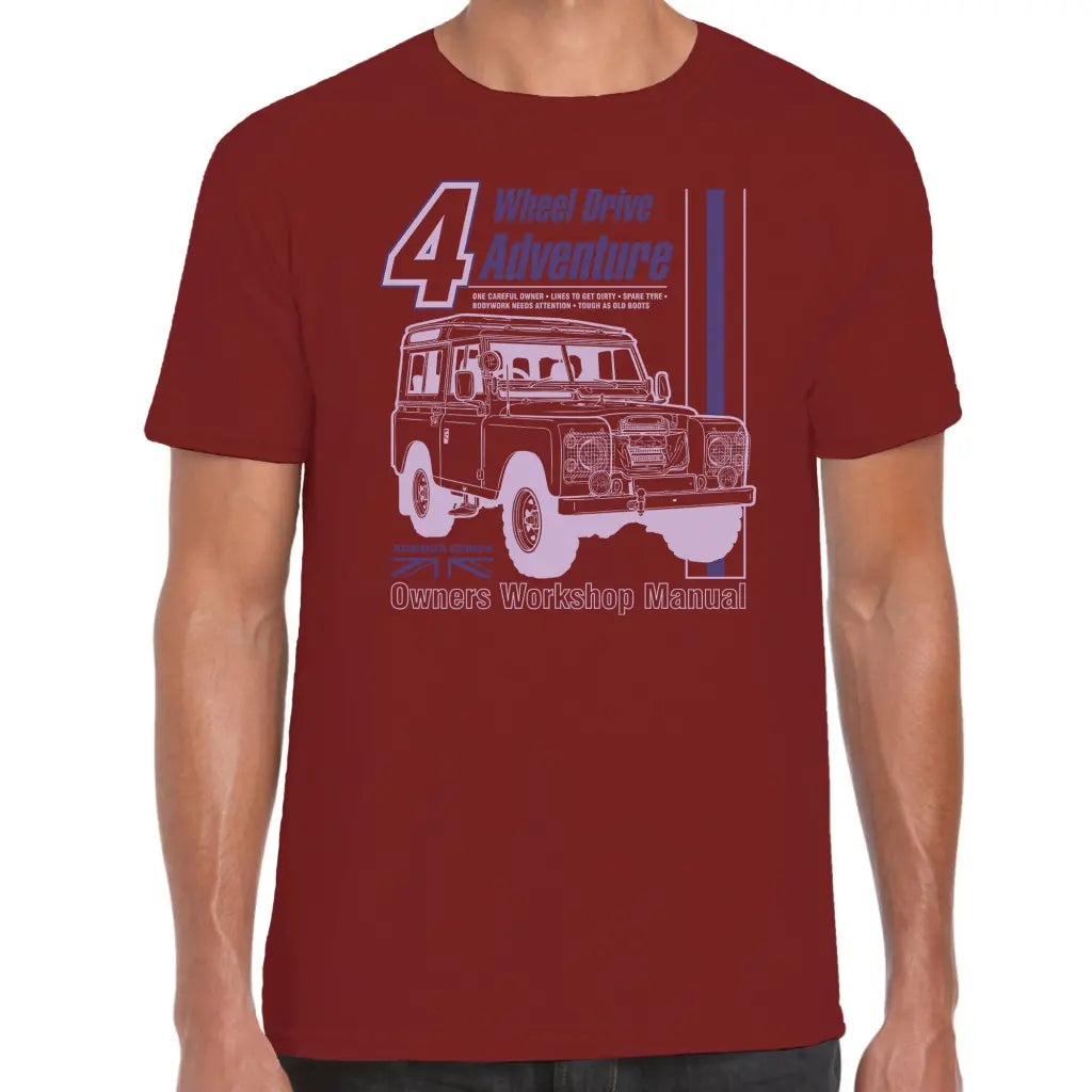 4 Wheel Drive Adventure T-Shirt - Tshirtpark.com