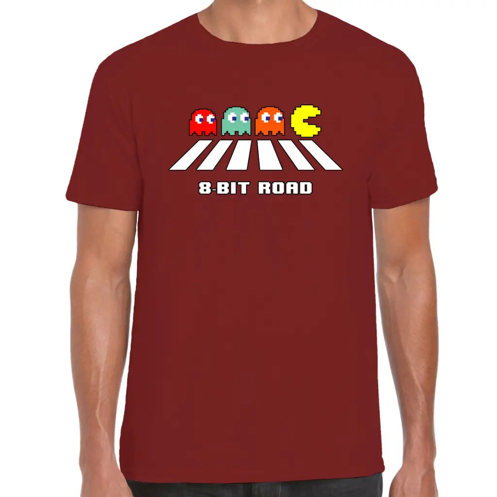 8 Bit Road T-Shirt - Tshirtpark.com