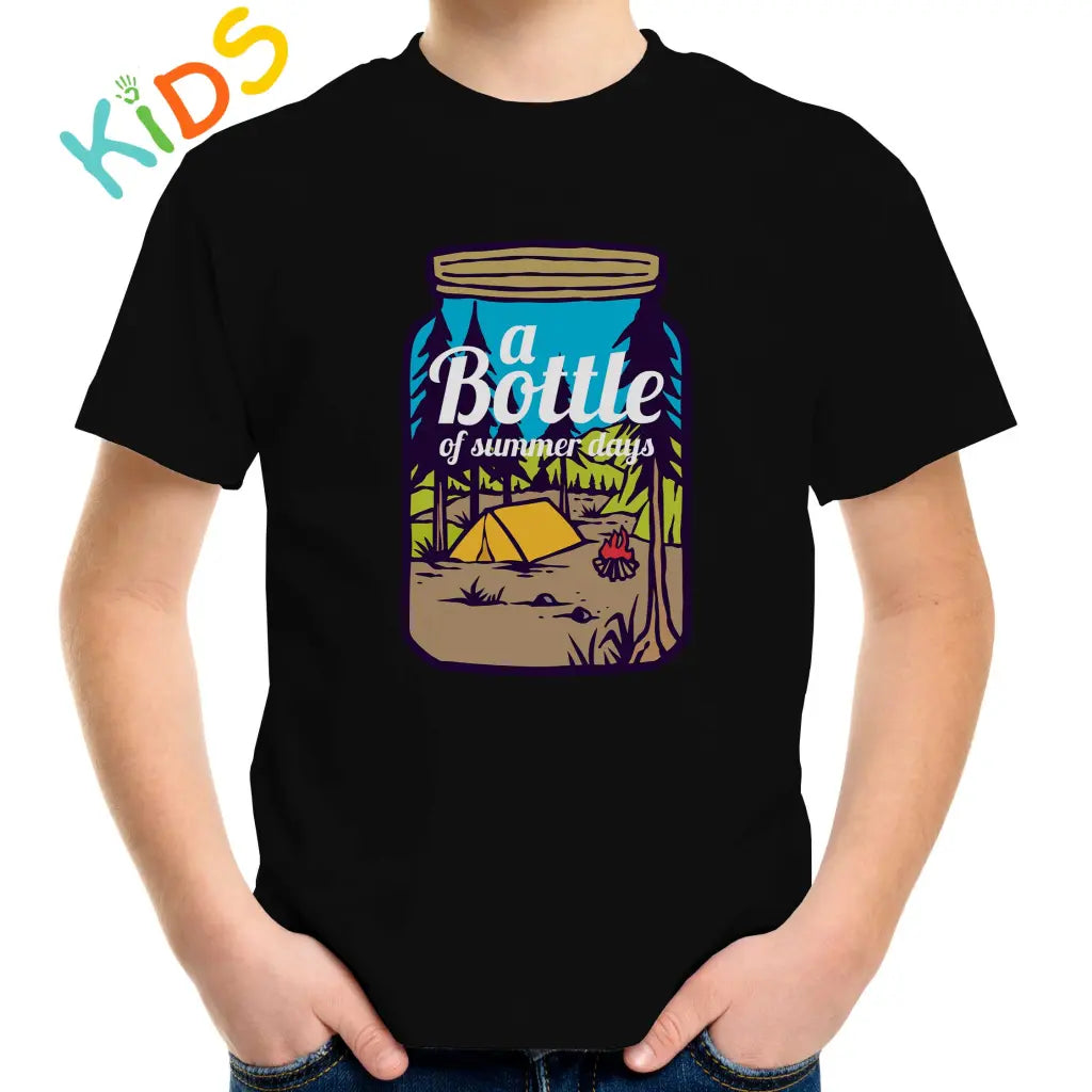 A Bottle Of Summer Days Kids T-shirt - Tshirtpark.com