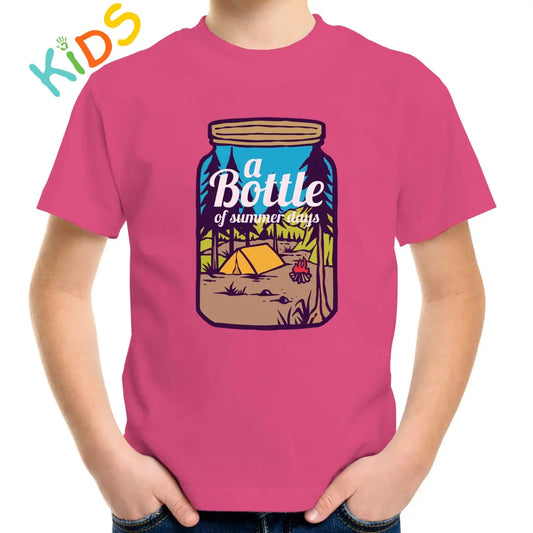 A Bottle Of Summer Days Kids T-shirt - Tshirtpark.com