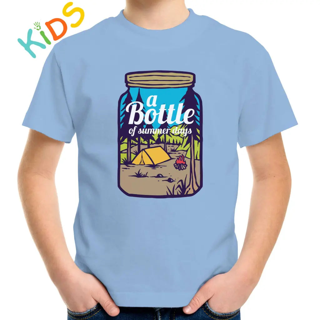 A Bottle Of Summer Days Kids T-shirt - Tshirtpark.com