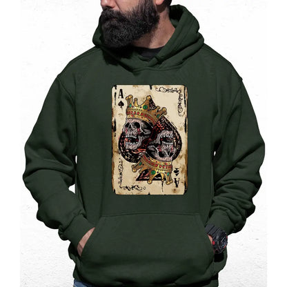Ace Of Spades Skull Colour Hoodie - Tshirtpark.com