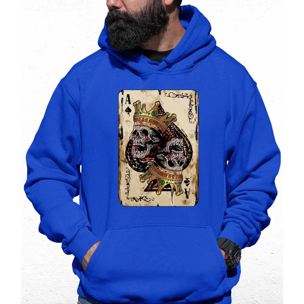 Ace Of Spades Skull Colour Hoodie - Tshirtpark.com