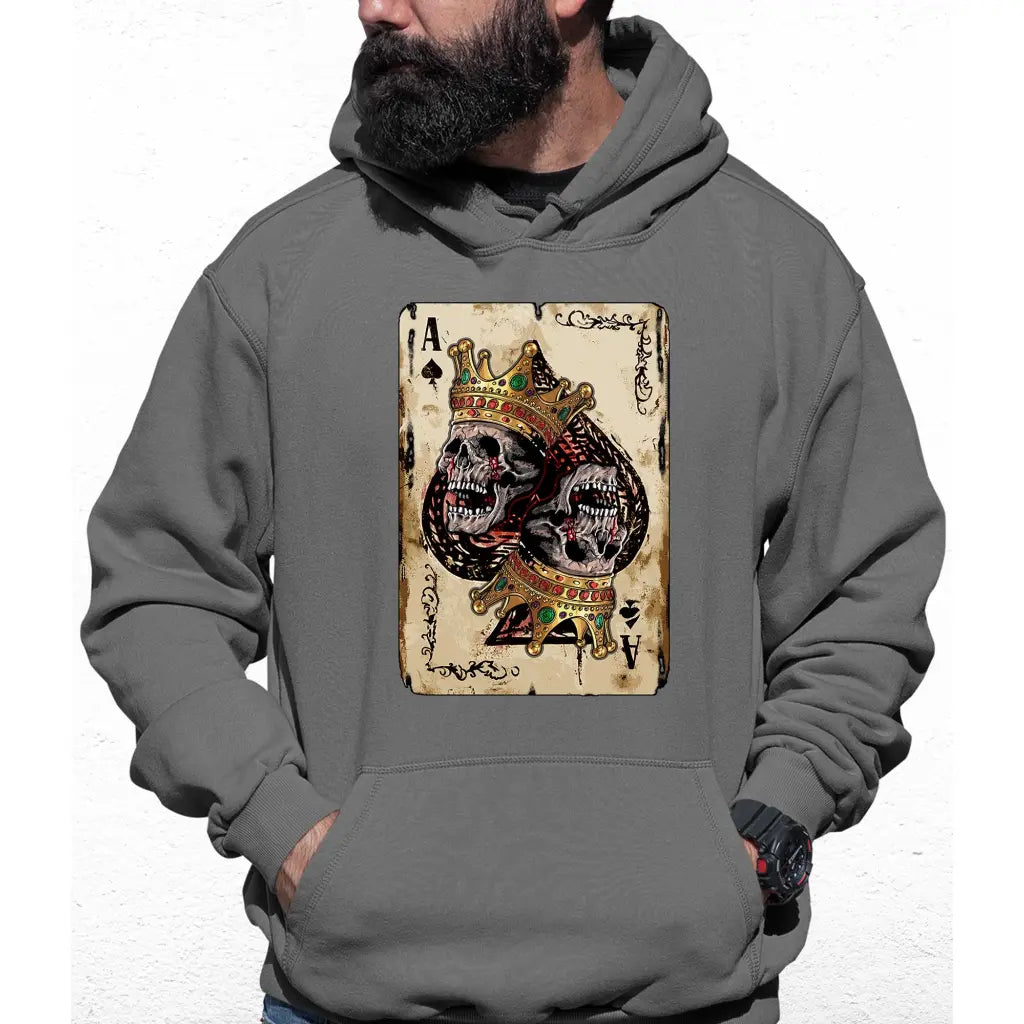 Ace Of Spades Skull Colour Hoodie - Tshirtpark.com