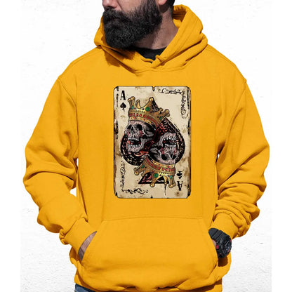 Ace Of Spades Skull Colour Hoodie - Tshirtpark.com