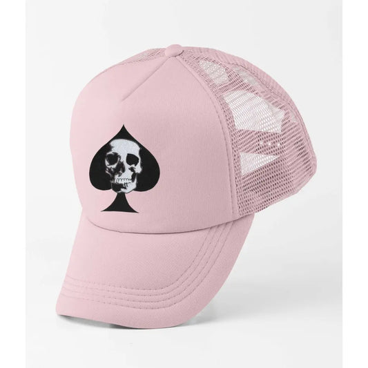 Ace Skull Trucker Cap - Tshirtpark.com