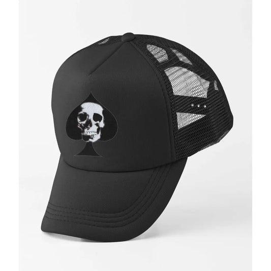 Ace Skull Trucker Cap - Tshirtpark.com