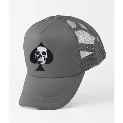Ace Skull Trucker Cap - Tshirtpark.com