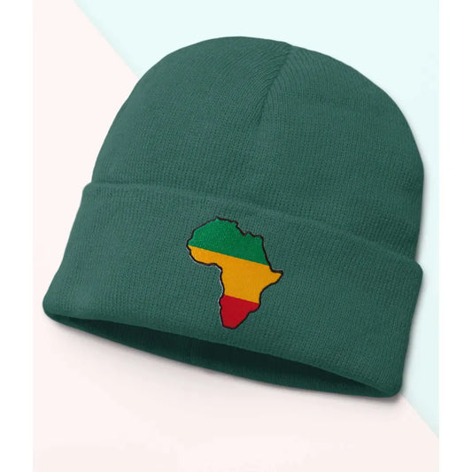 Africa Map Beanie - Tshirtpark.com