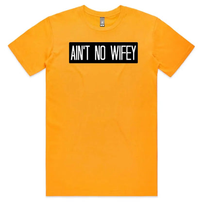 Ain’t No Wifey T-Shirt - Tshirtpark.com