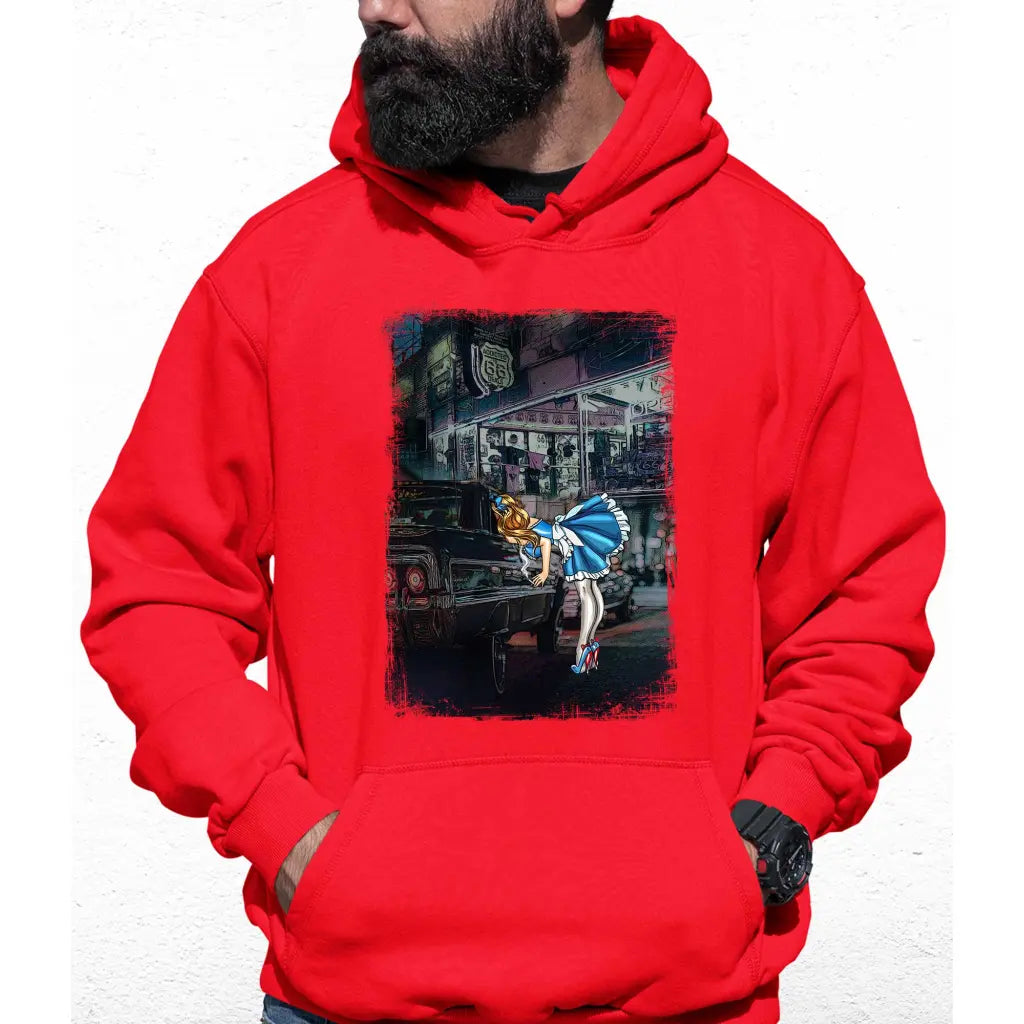 Alice Car Colour Hoodie - Tshirtpark.com