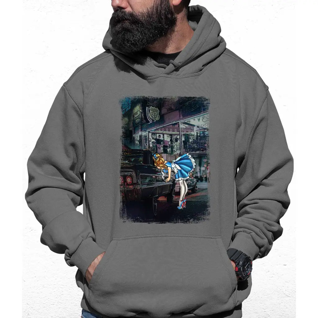 Alice Car Colour Hoodie - Tshirtpark.com