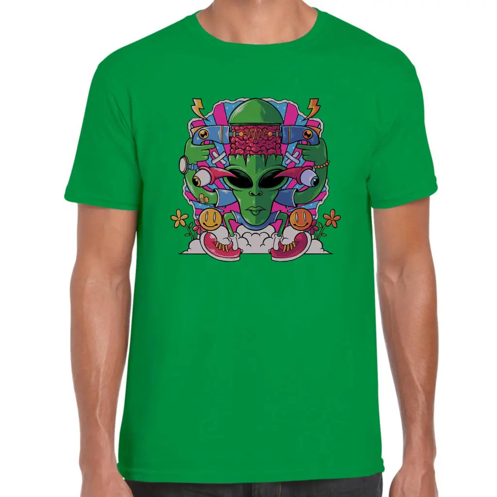 Alien Brains T-Shirt - Tshirtpark.com