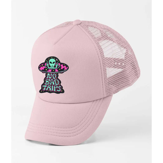 Alien No Bad Trips Trucker Cap - Tshirtpark.com