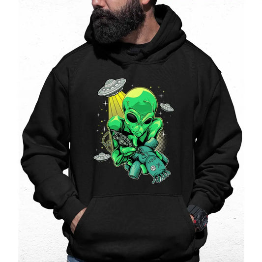 Alien Tattoo Colour Hoodie - Tshirtpark.com