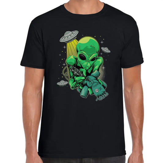 Alien Tattoo T-Shirt - Tshirtpark.com