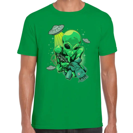 Alien Tattoo T-Shirt - Tshirtpark.com