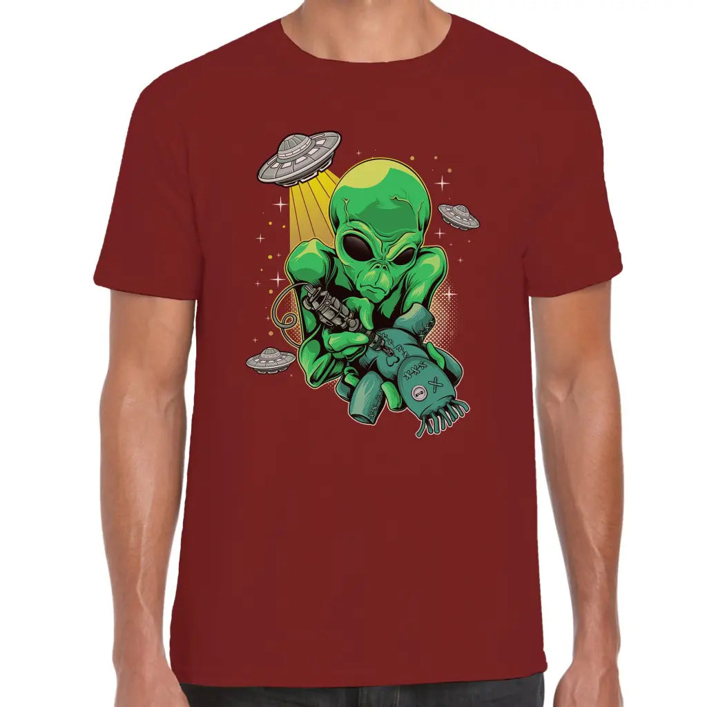 Alien Tattoo T-Shirt - Tshirtpark.com