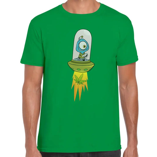 Alien Weed T-Shirt - Tshirtpark.com