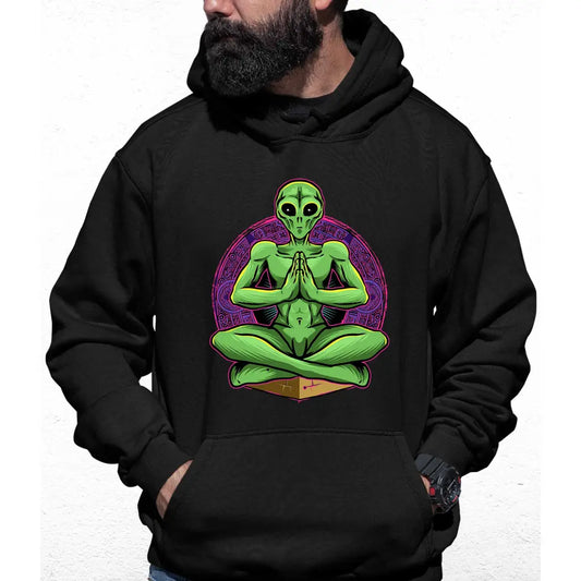 Alien Yoga Colour Hoodie - Tshirtpark.com