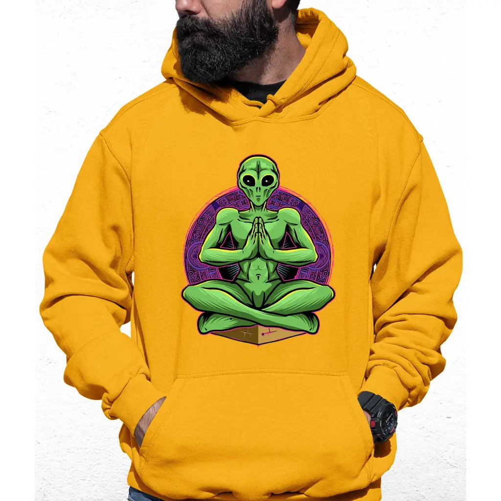 Alien Yoga Colour Hoodie - Tshirtpark.com