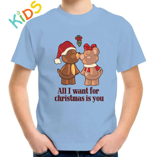 All I Want For Christmas Is You Kids T-shirt