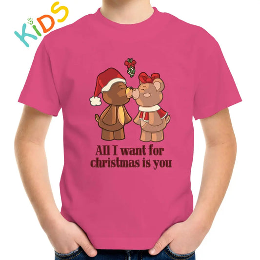 All I Want For Christmas Is You Kids T-shirt