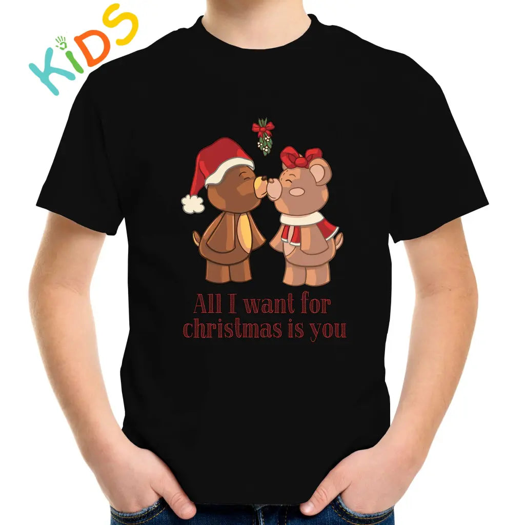 All I Want For Christmas Is You Kids T-shirt