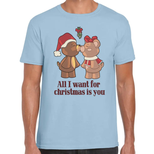 All I Want For Christmas Is You T-Shirt - Tshirtpark.com