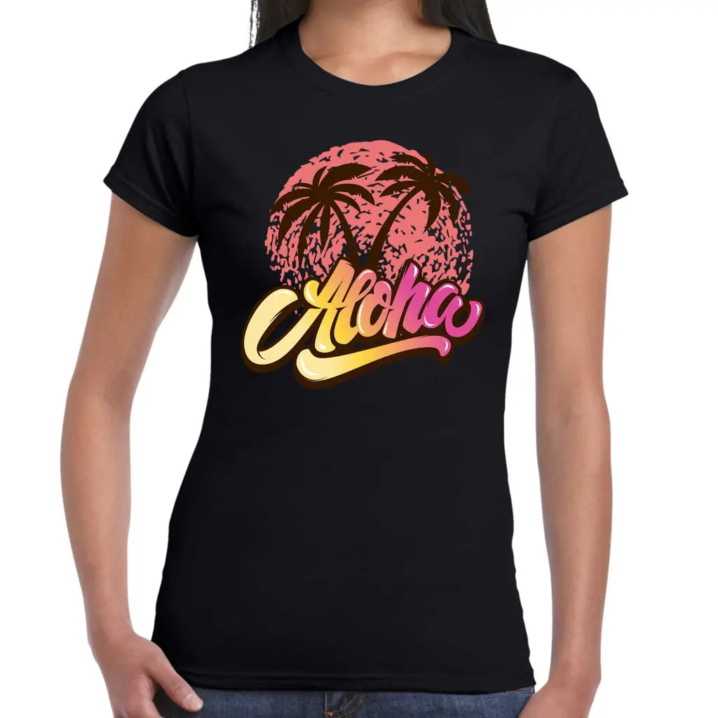 Aloha Ladies T-shirt - Tshirtpark.com