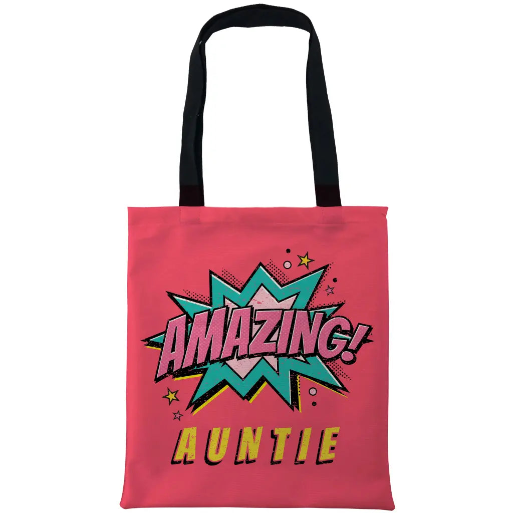 Amazing Auntie Tote Bags - Tshirtpark.com