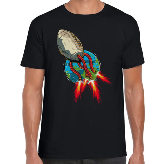 American Football Rocket T-Shirt - Tshirtpark.com