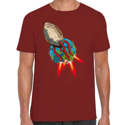 American Football Rocket T-Shirt - Tshirtpark.com