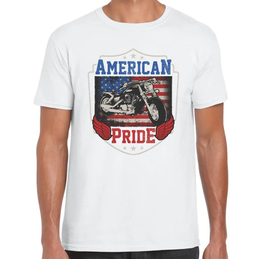 American Pride Bike T-Shirt - Tshirtpark.com