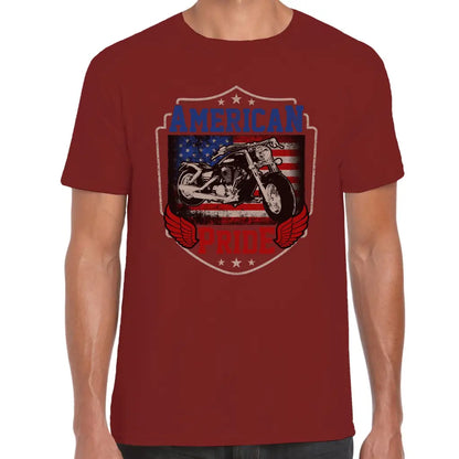 American Pride Bike T-Shirt - Tshirtpark.com